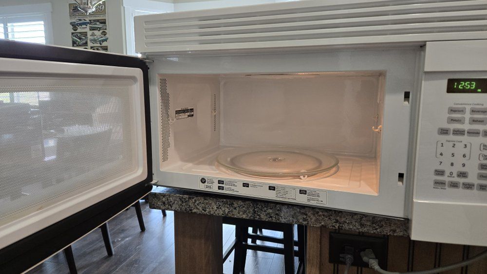 GE Over-the-Range Microwave (White)