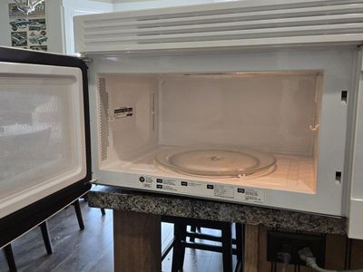 GE Over-the-Range Microwave (White)