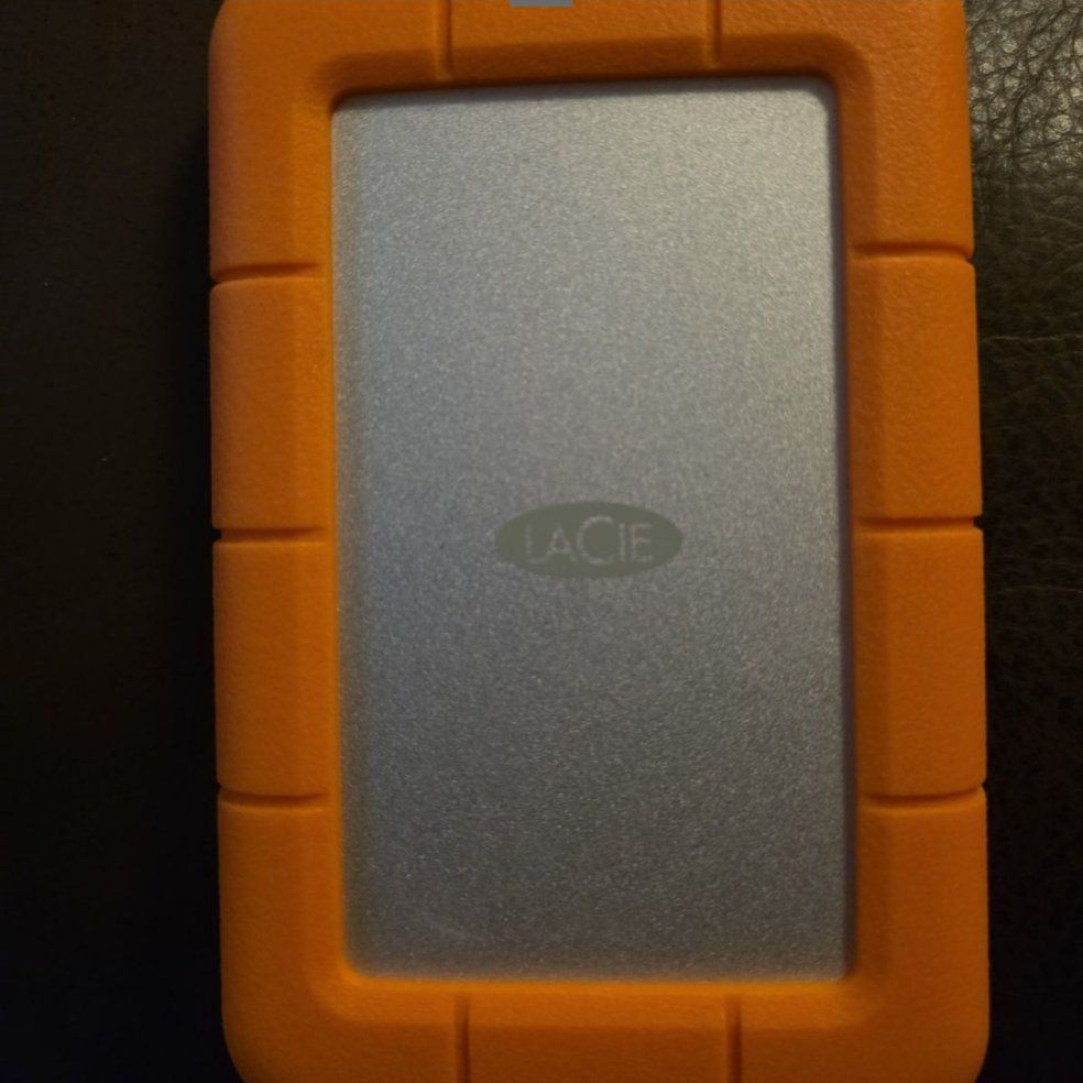 LaCie Rugged USB-C, 4TB, Portable External Hard Dr
