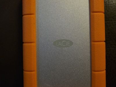 LaCie Rugged USB-C, 4TB, Portable External Hard Dr