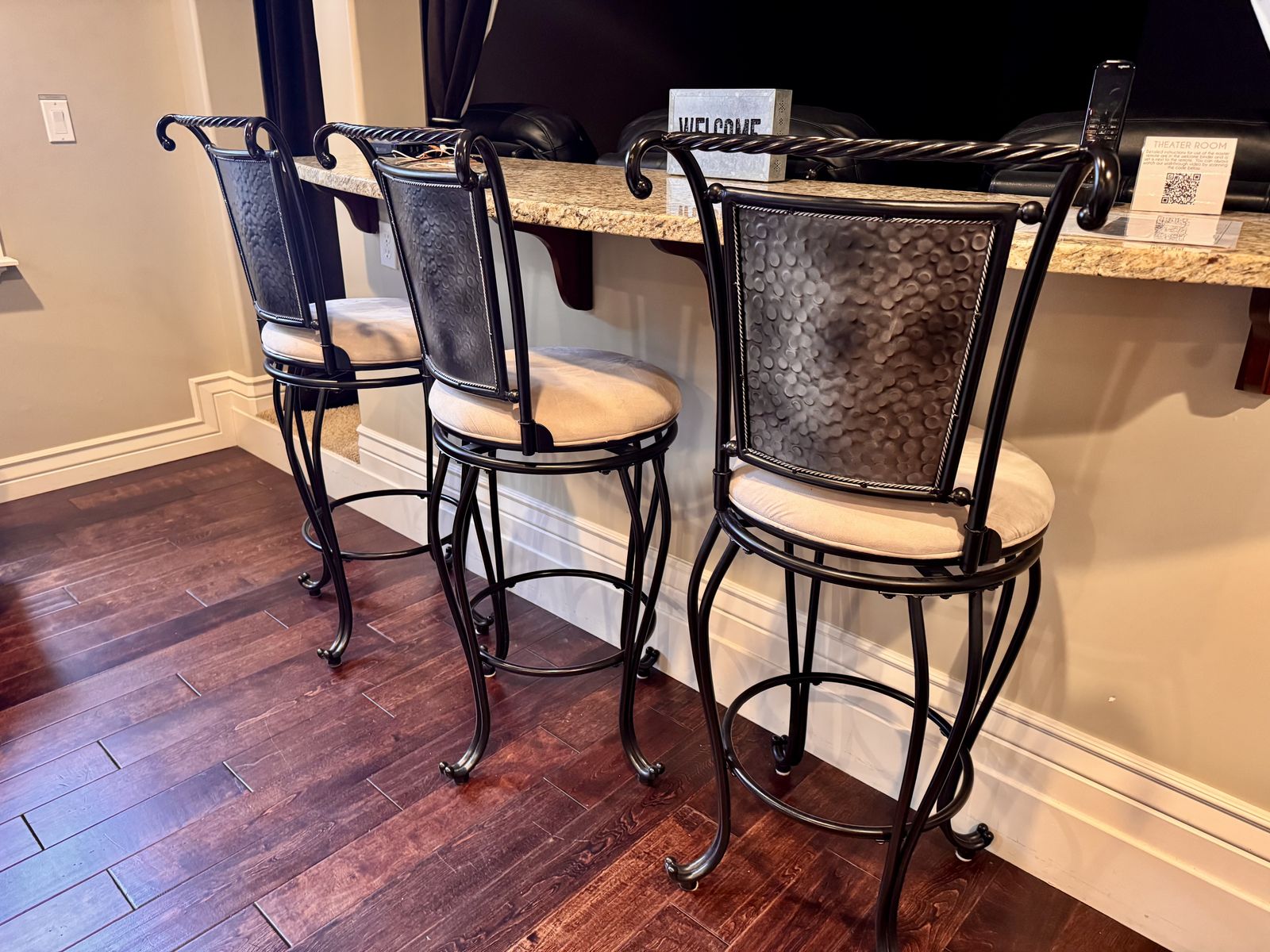Set Of 3 Bar Stools