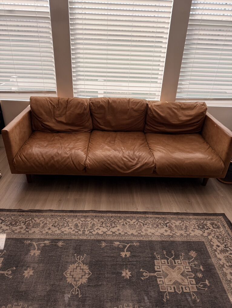 Article Leather Couch