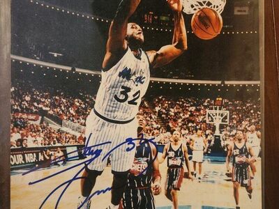 Shaquille O'Neal Shaq 8"x10" Autograph