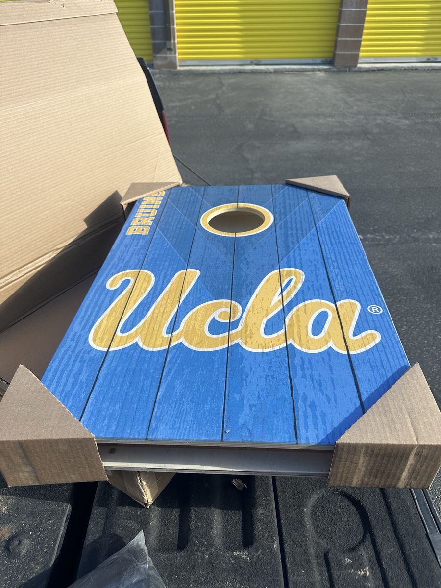Corn hole UCLA game New