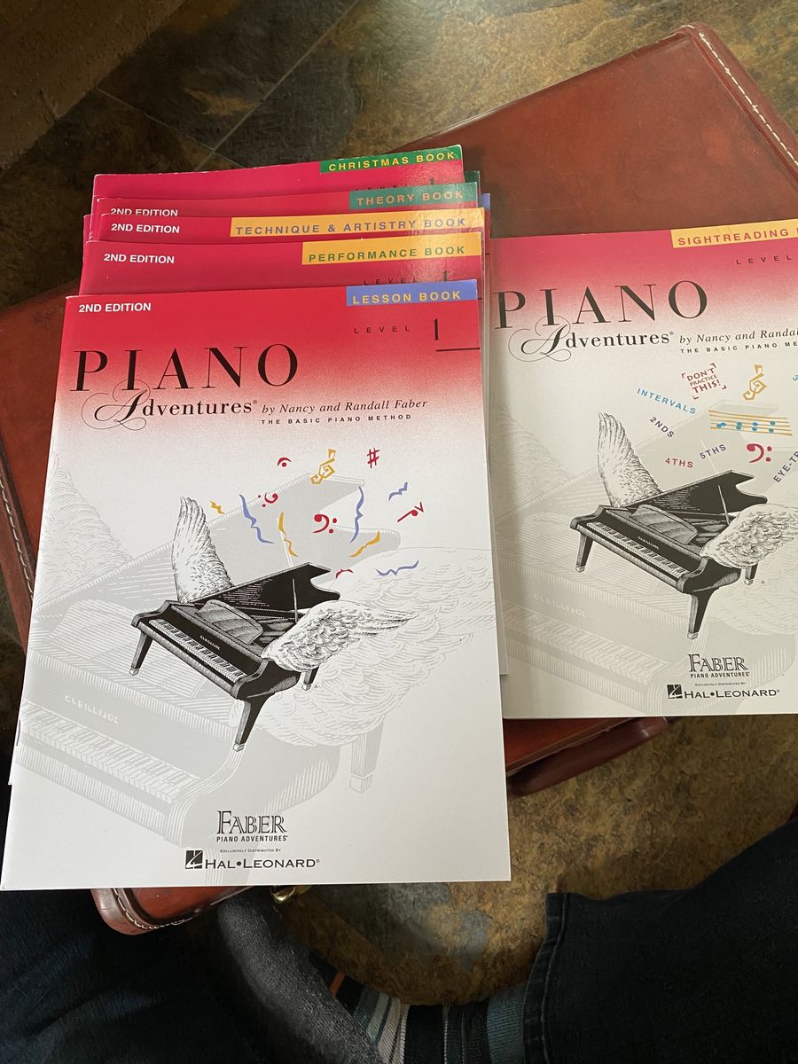 Faber and Faber new piano books