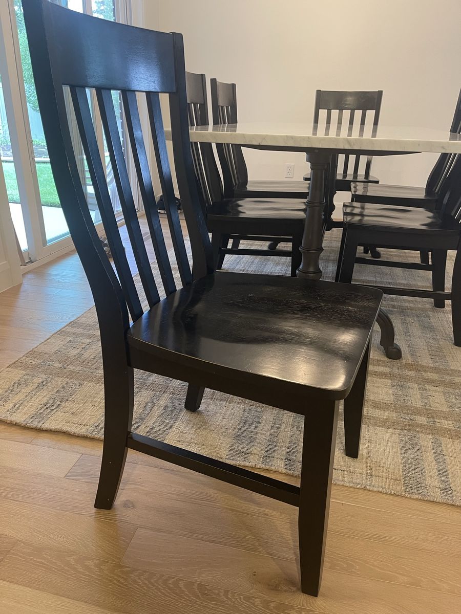 8 dining chairs