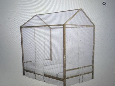 Coaster Massi Twin Carriage Canopy Bed (2 available) price is per bed