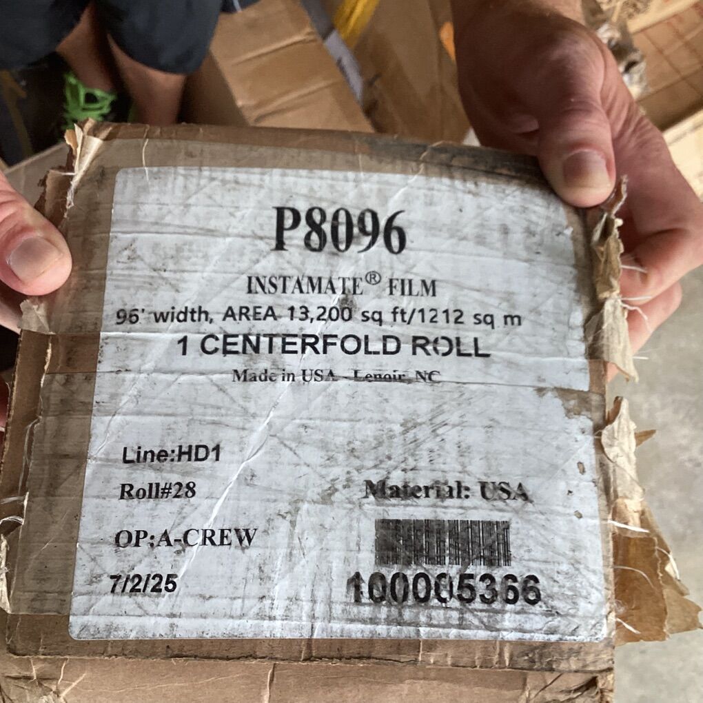 Industrial Instamate Shrink Film Roll – 96” Wide