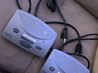 RadioShack fm wireless intercom system 3 channnel