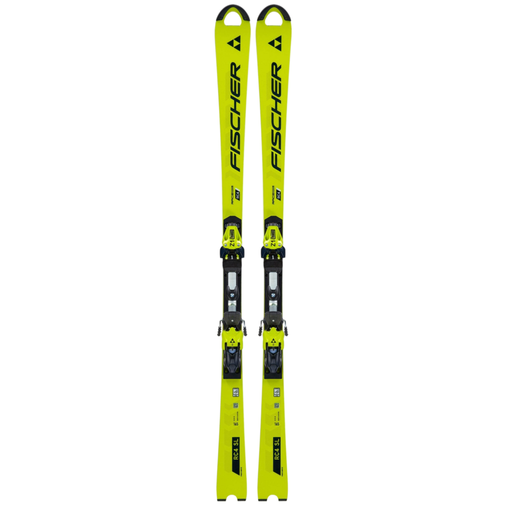 2025 Fischer Women's RC4 WC SL M/B-Plate w/ Fischer RC4 Z13 Freeflex GW Demo Bindings