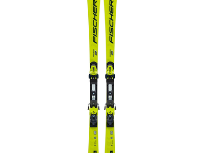 2025 Fischer Women's RC4 WC SL M/B-Plate w/ Fischer RC4 Z13 Freeflex GW Demo Bindings
