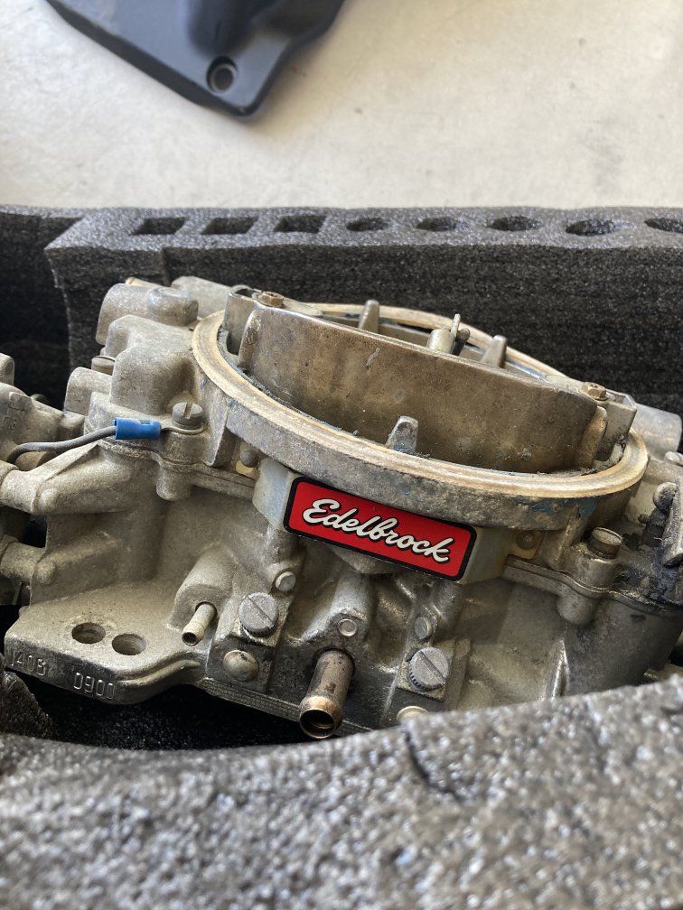 1971 Chevy Pickup carburetor