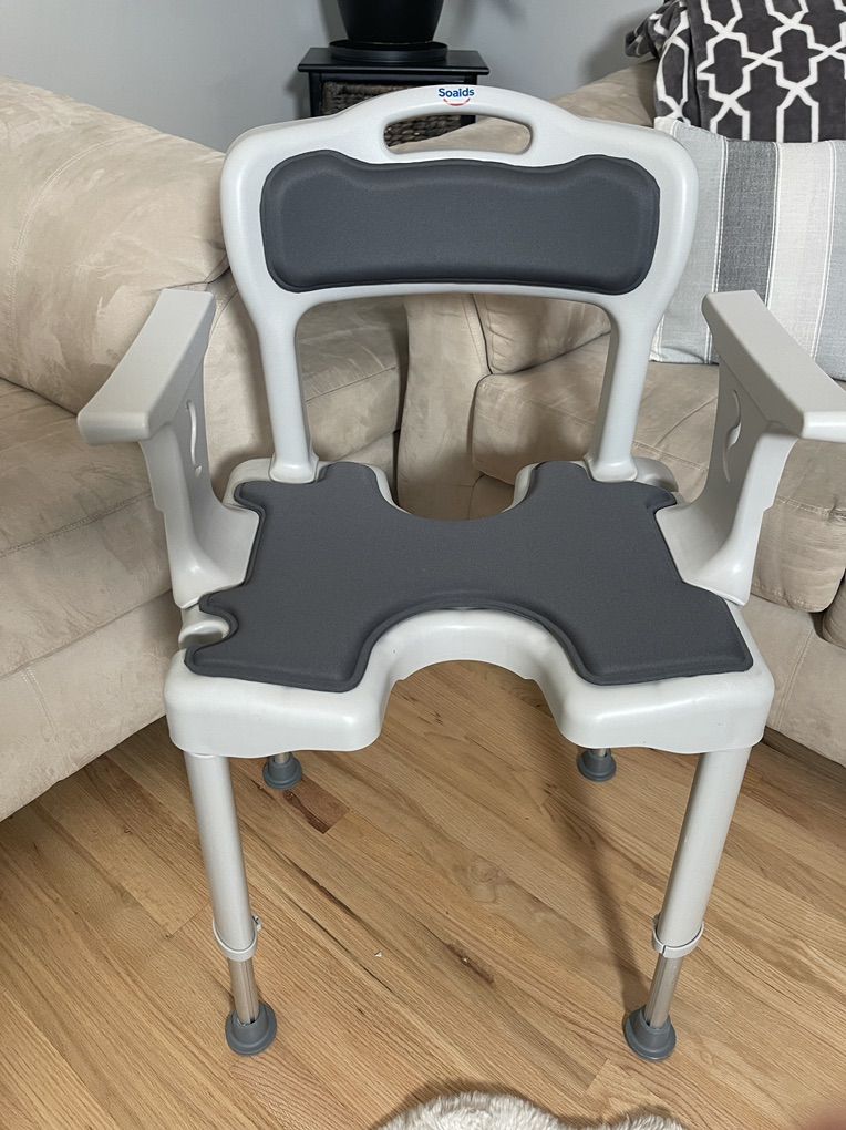 NEW! Shower Chair Stool - Adjustable Height
