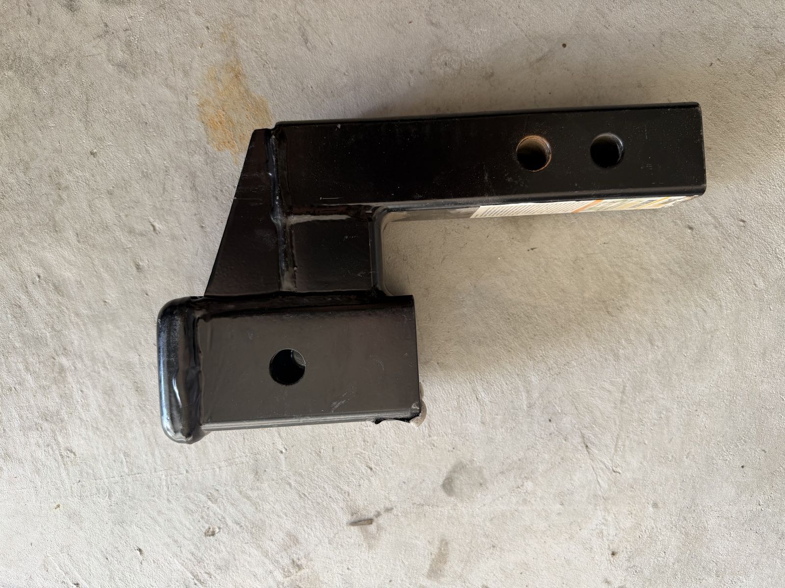 4" trailer hitch riser