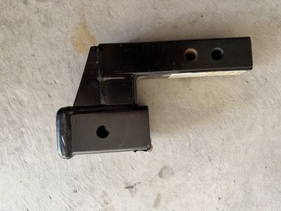 4" trailer hitch riser