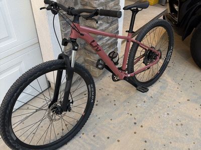 Liv Mountain Bike - Dusty Rose Hardtail with Disc Brakes