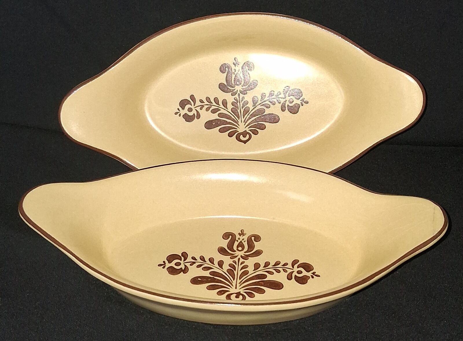 PFALTZGRAFF SMALL CASSEROLES  (VILLAGE PATTERN)