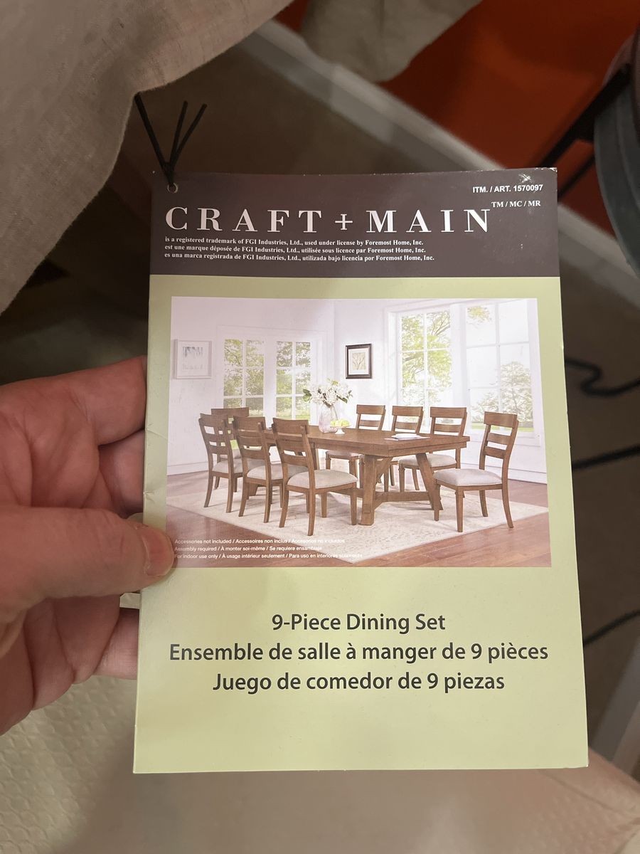 Craft & Main Table