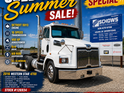 4 Axle day cab - 2016 Western Star