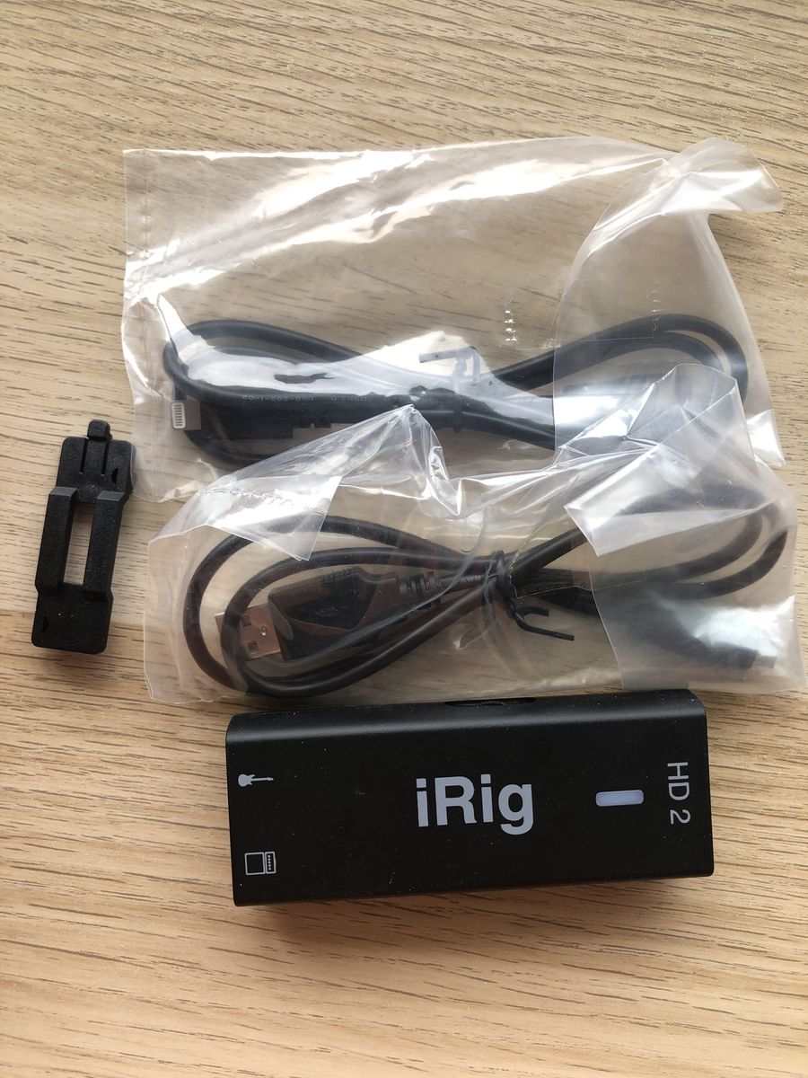 IRig HD2; Guitar interface for iOS/USB