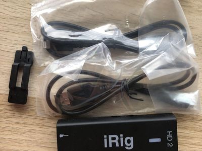IRig HD2; Guitar interface for iOS/USB