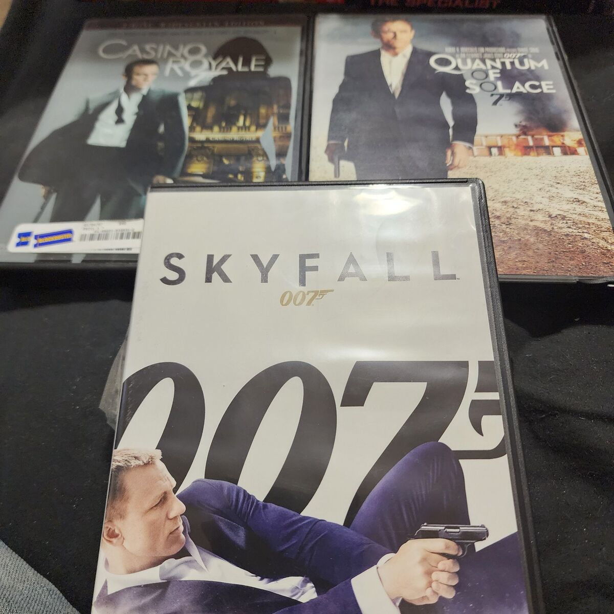 Daniel Craig James Bond trilogy set DVD