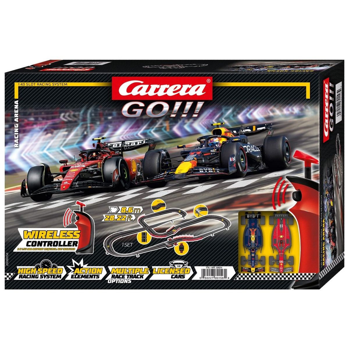Carrera GO!!! F1 Racing Arena 1:43 Scale 2580158 #105042