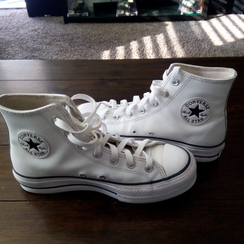 Leather Women's Converse All Star Shoes