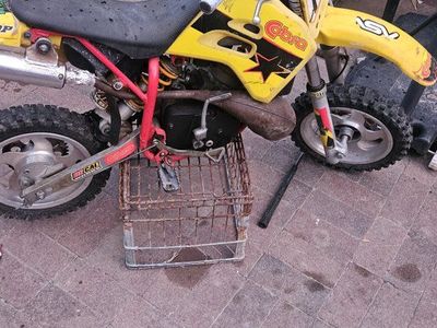 Cobra Youth Dirt Bike - Yellow / Red Frame