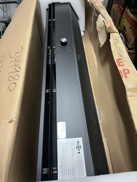 48" MARS air curtain for above entrance doors FOOD SERVICE and WAREHOUSE