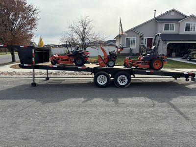flatbed trailer