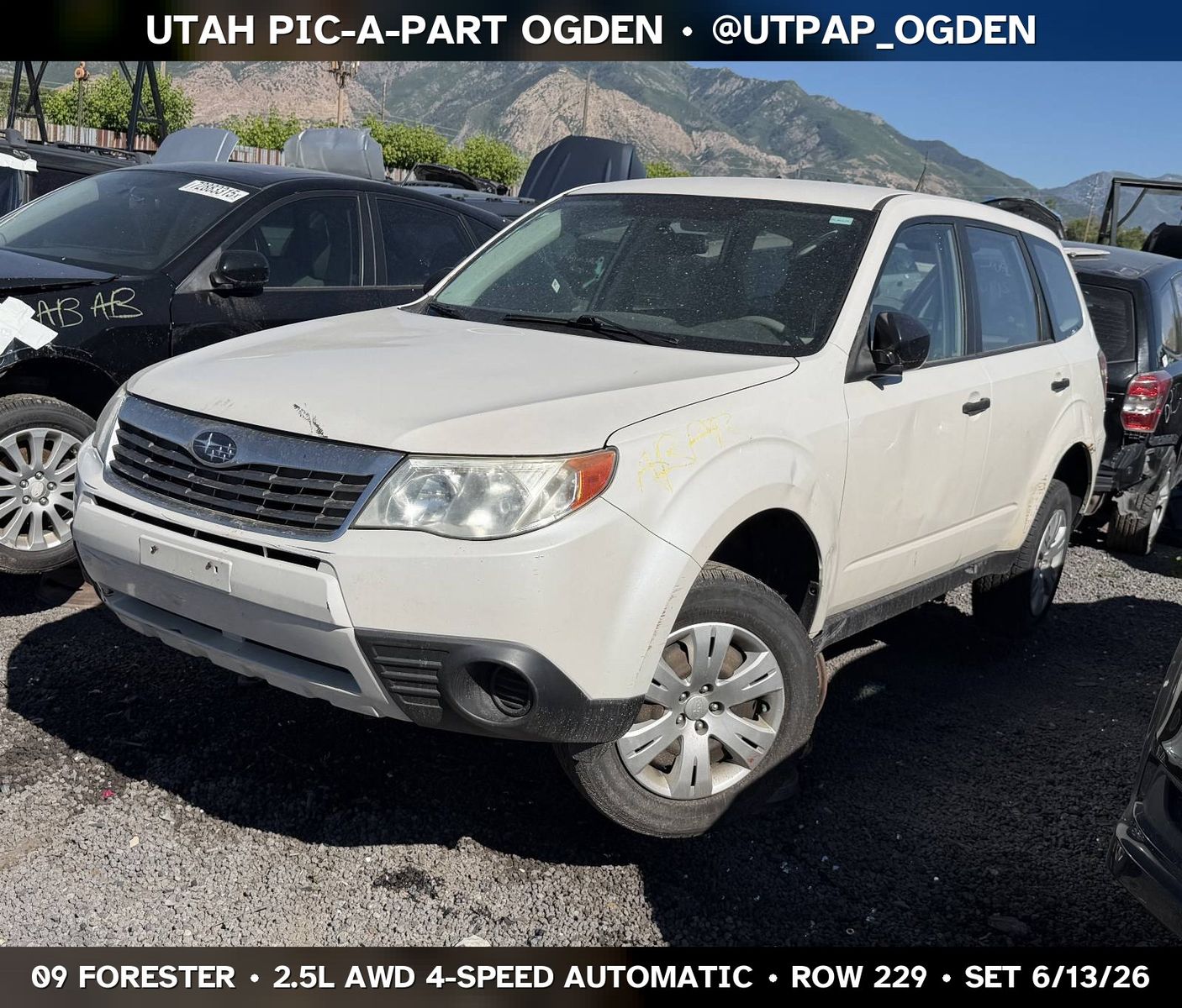 2009 Subaru Forester Parts - UTPAP Ogden