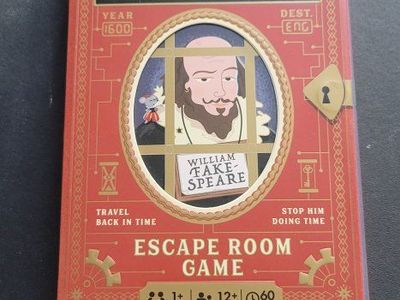 Ridley's Games Timescape Saving Shakespeare Escape Room Game, Ages 12+, 60 Mins