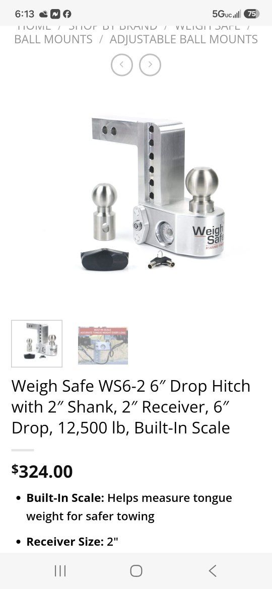 weigh safe  hitch