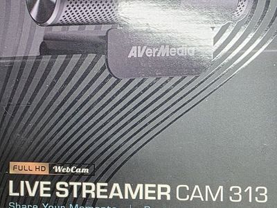 AVerMedia PW313 Live Streamer CAM 313 Webcam
