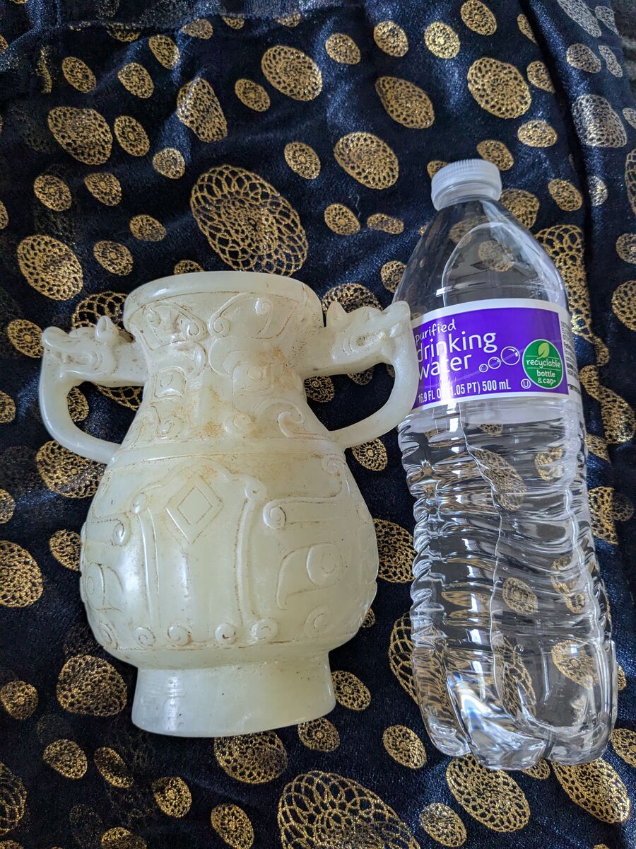 Antique Jade Beast Cup