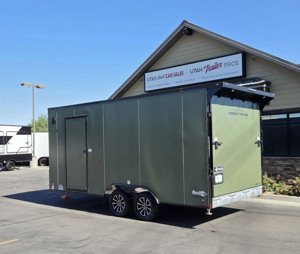 2027 Continental Cargo 8x18 / 8.5x18 All Aluminum Enclosed Cargo w/ Cabinet-Premium pkg New