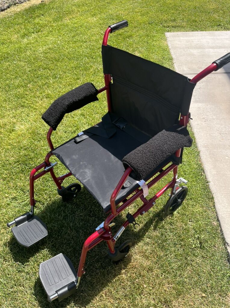 Medline transport Chair, Wheelchair