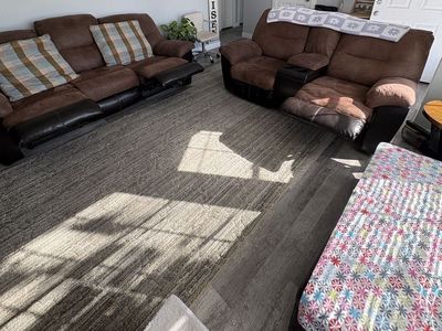 Sofa and love seat recliners