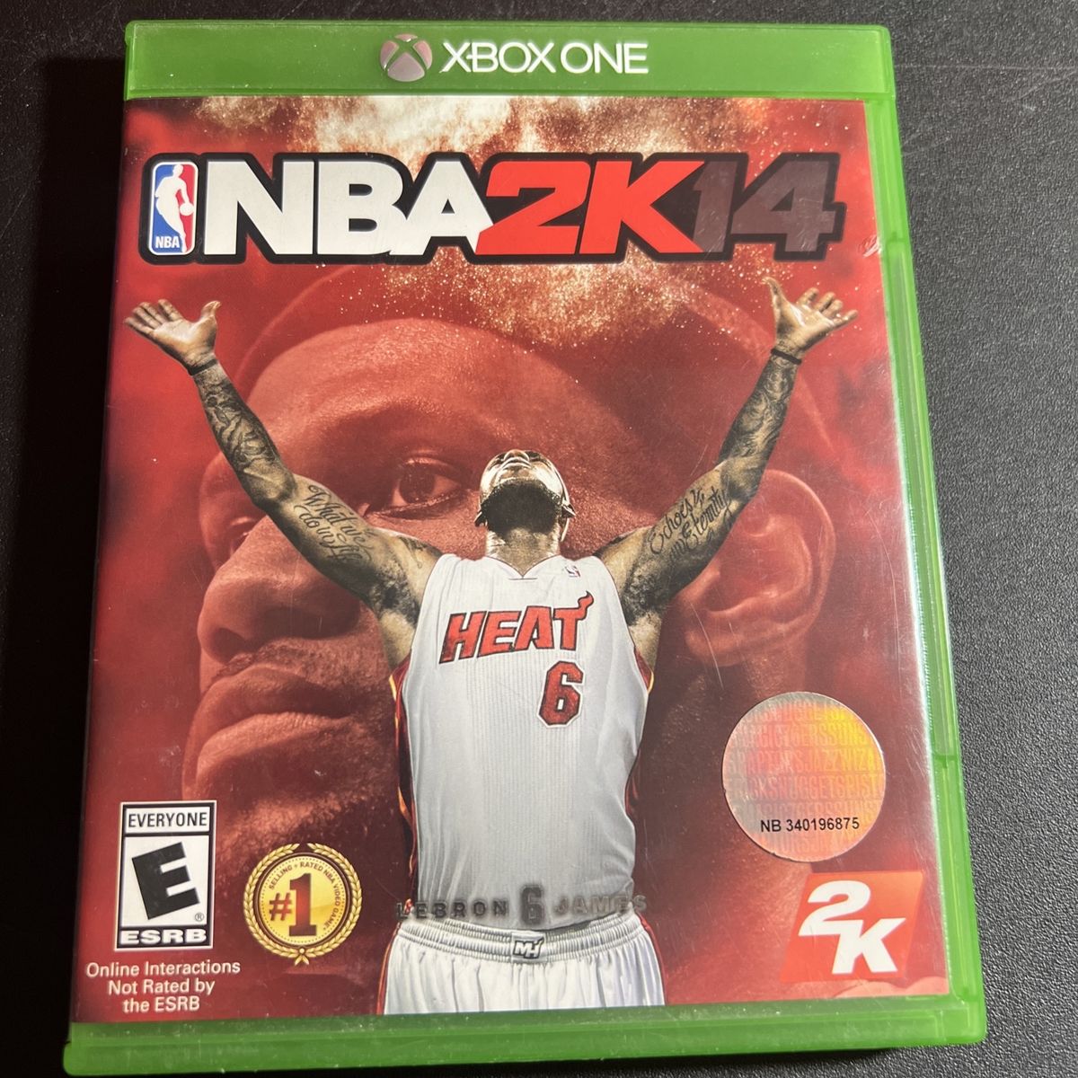 NBA 2K14 - Xbox One (Microsoft) Sports Basketball Video Game - LeBron James Cover Art