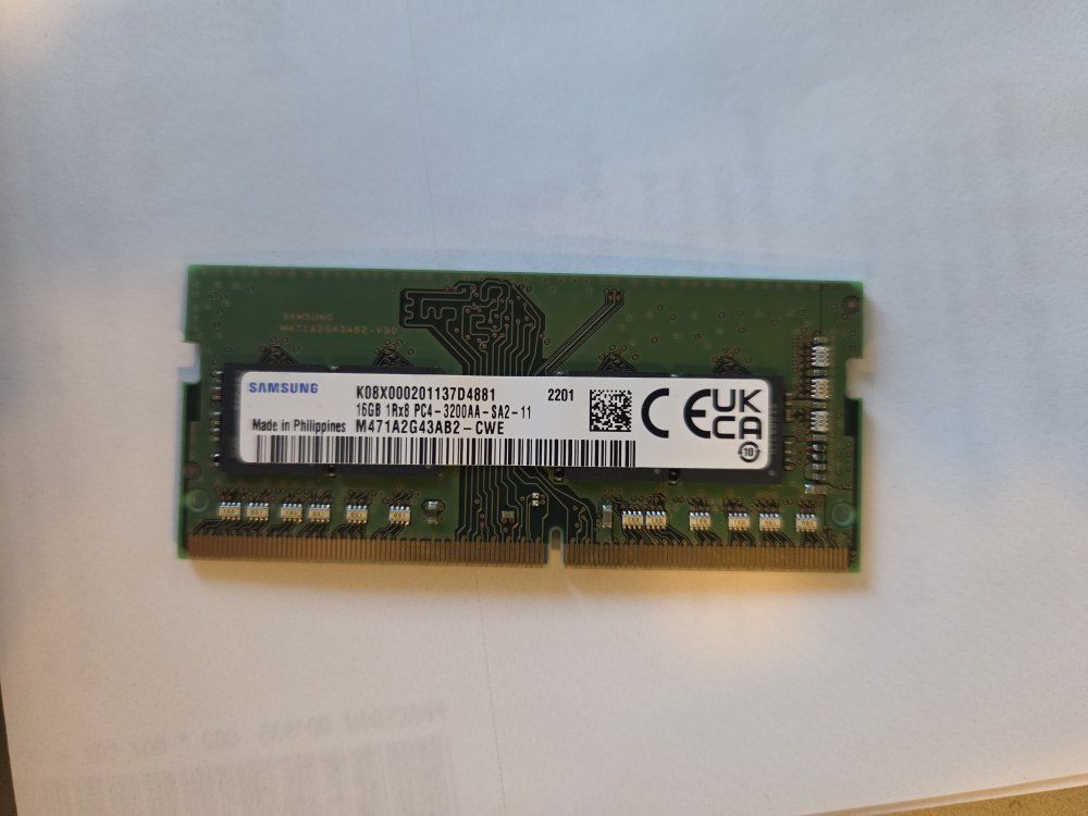 16GB DDR4 RAM 3200 laptop memory sodimm sticks