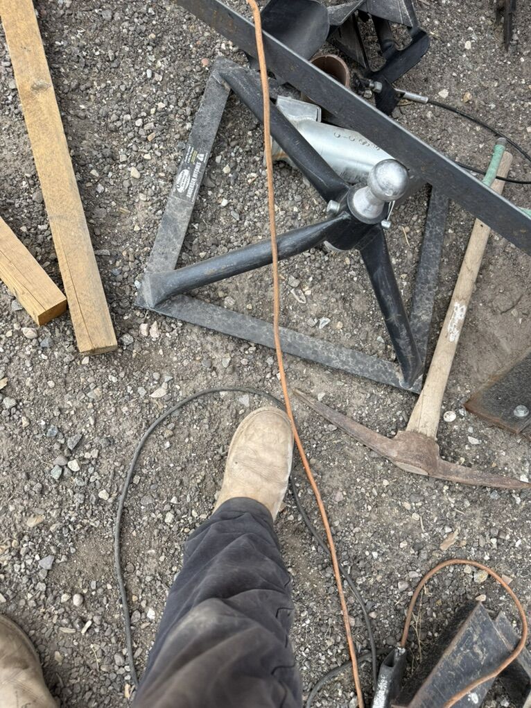 Anderson Rail Tower W Ball, king Pin to goose