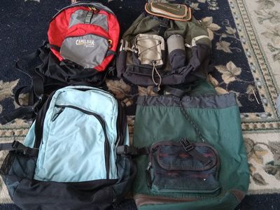 Backpacks for Sale - CamelBak, GAP, Eastsport, Rugged Outback (Will Sell Separate)