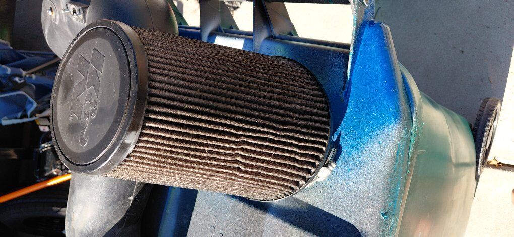 Dodge Ram Cummins AFE cold air intake K&N