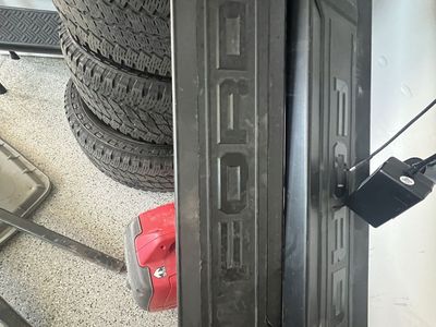 Blacked out Ford Running running boards for Super duty