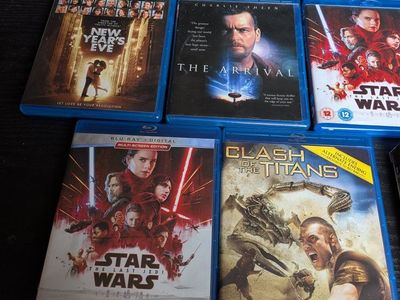 Dvds and blu rays