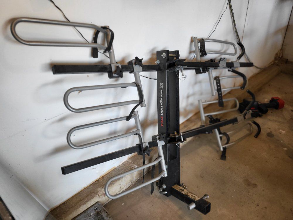 Swagman XC4 Hitch Mount Bike Rack - Carries 4 Bikes, Fits 2-inch Receiver