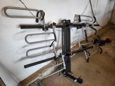 Swagman XC4 Hitch Mount Bike Rack - Carries 4 Bikes, Fits 2-inch Receiver