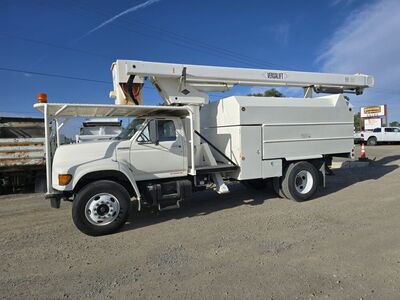 1998 Ford F-800 60' Forestry Bucket Truck 28k Mile