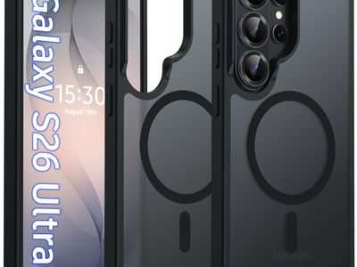New! Magnetic Samsung Galaxy S26 Ultra Case, Black 2 for $10
